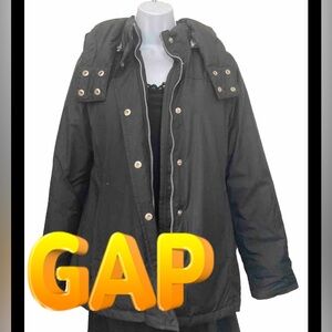 Vintage GAP Womens Black Snow Jacket M